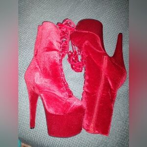 NEW Pleaser Adore 1020 Ankle Boots